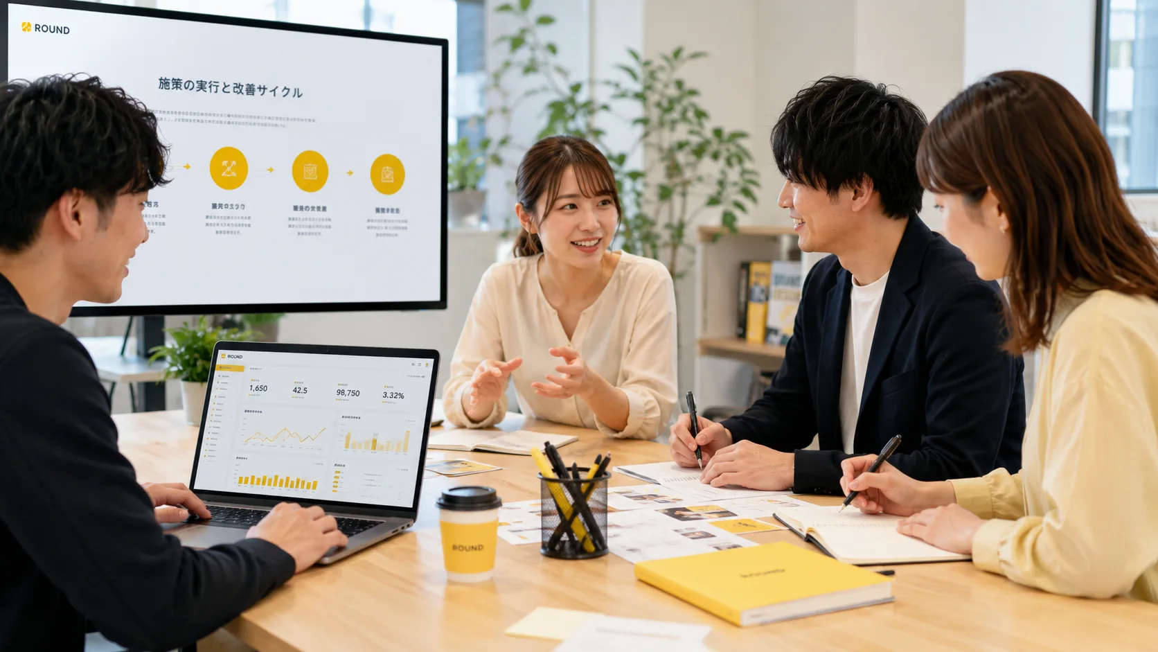 Roundのマーケティング実行支援チーム
